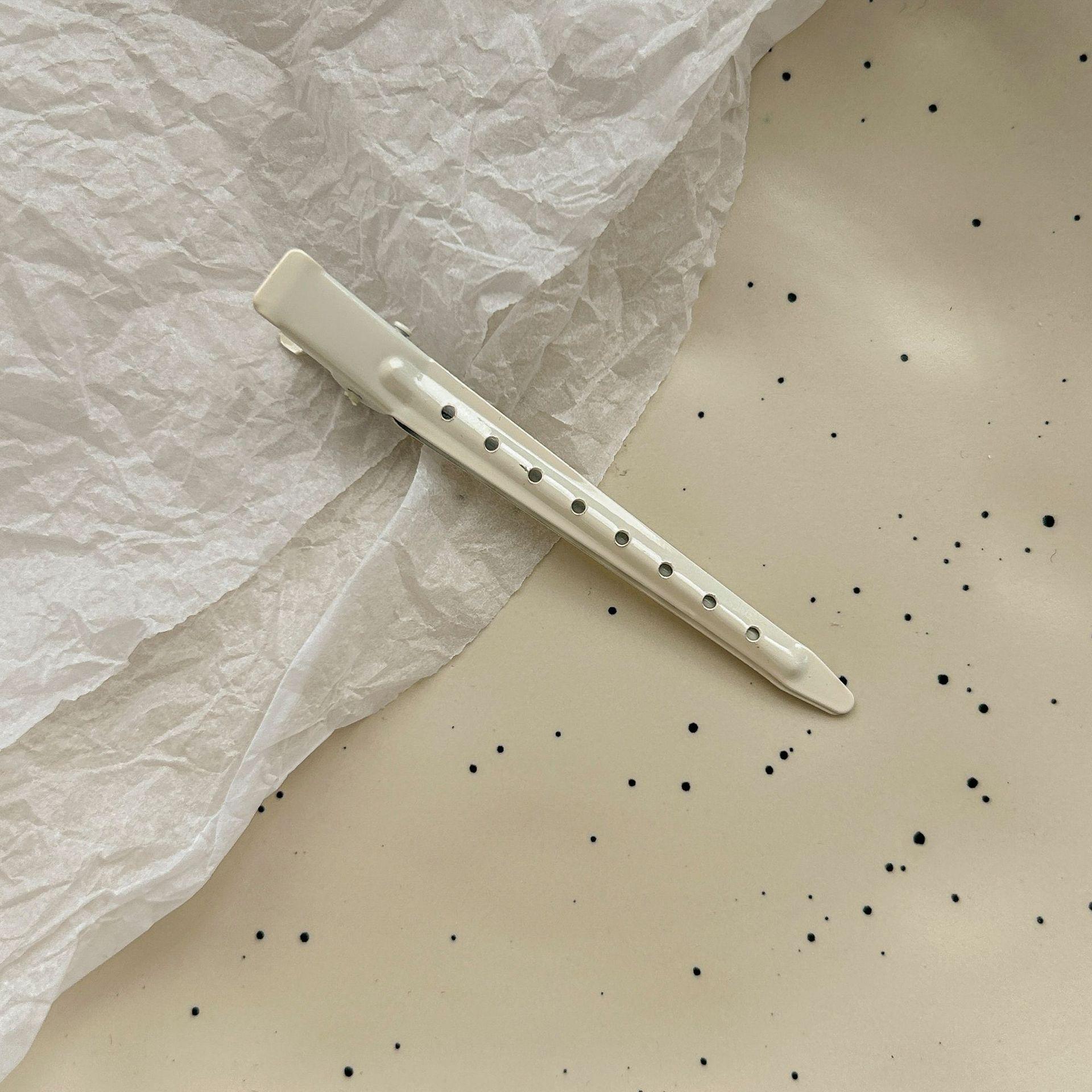 Seamless Duckbill Hair Clips for Women - Alloy Styling & Positioning Clips for Bangs, Broken Hair & Forehead