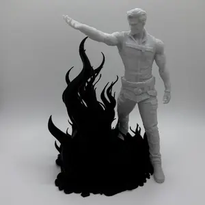 Shadow Wielder Figurine, Xaden Inspired Fourth Wing Inspired Bookshelf Decor, Bookish Shelf Sitter, Fantasy Reader Gift