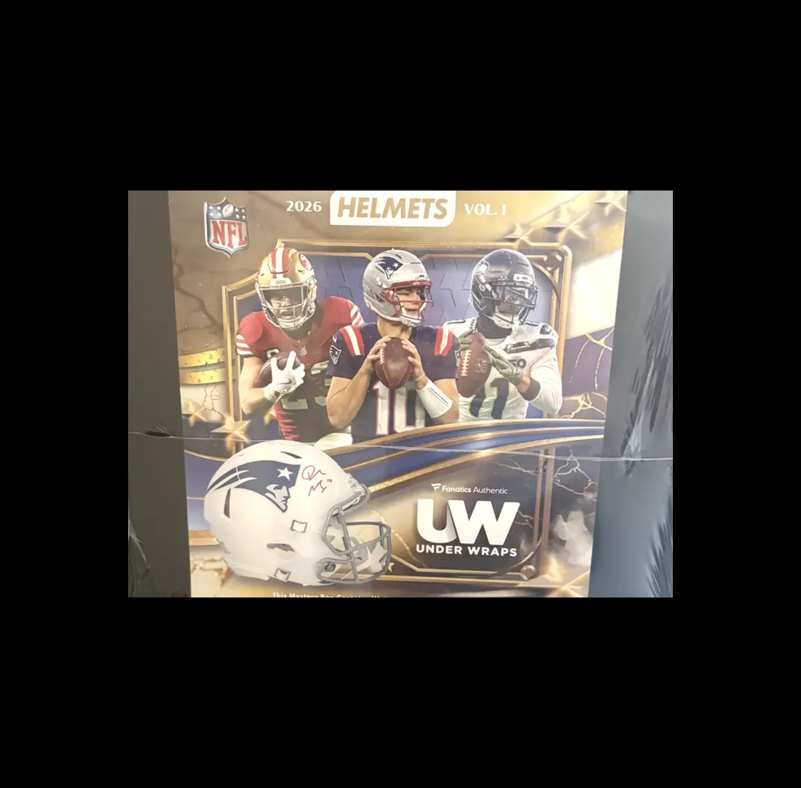 x10 (BRADY LIVE) Signed Authentic Football Helmet Pick Your Team Break #1 - Fanatics Underwraps Memorabilia