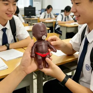 13CM nti-stress doll fidget toy soft elastic doll fun stress relief game doll toy for adults and children