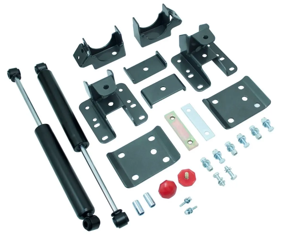 Maxtrac Suspension MXT201360 Vehicle Rear Multiple-Parts Axle Flip Kit with Shock Absorbers, 5-6 in. Suspension Upgrade Component