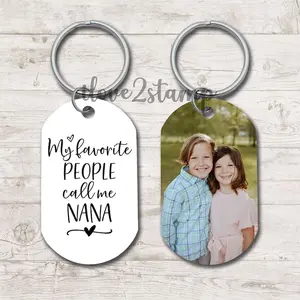 Personalized Nana Gift, My Favorite People Call Me Nana, Personalized Gifts For Nana, Nana Keychain