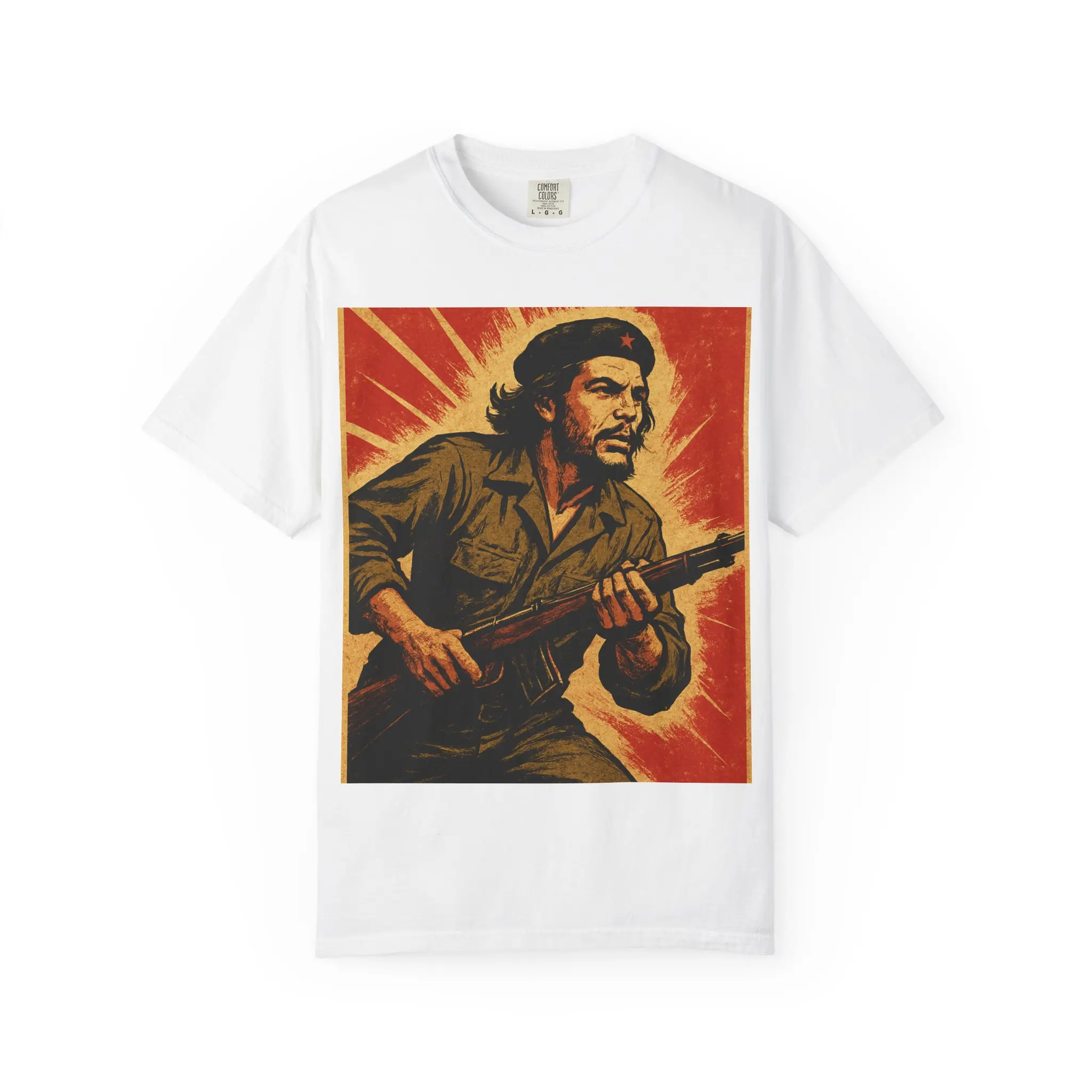 Vintage-Inspired Graphic T-Shirt, Unisex Che Guevara Tee, Retro Style Shirt, Gift for Activists, Statement Tee