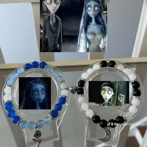 Corpse bride Emily x Victor matching bracelets