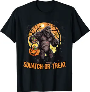 Bigfoot Halloween Costume Sasquatch Yeti Trick Or Treat T-Shirt - Michaelapa Shop 86B0C8VWQ149