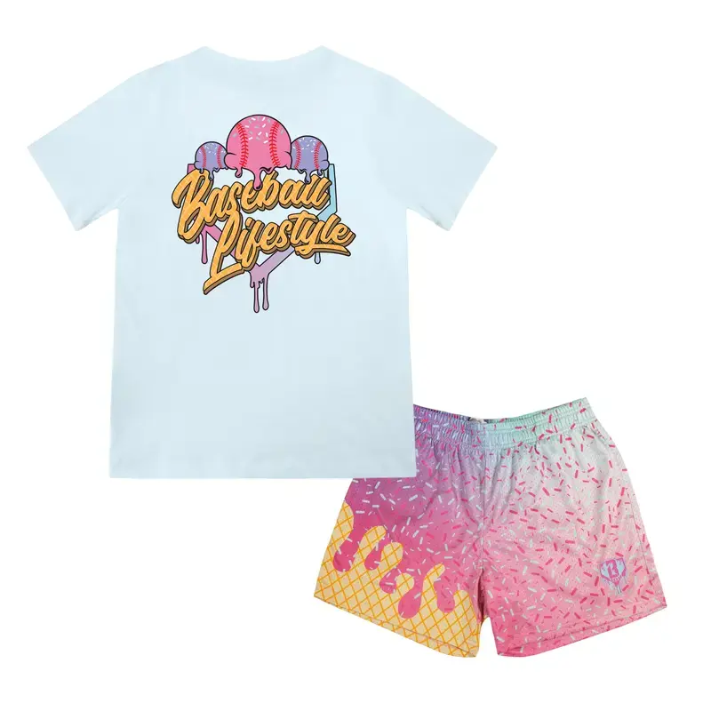 Baseball Lifestyle 101 Ice Cream - Frosted Set | Youth & Adult Matching Set