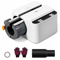 40oz White Shaped Cup Set