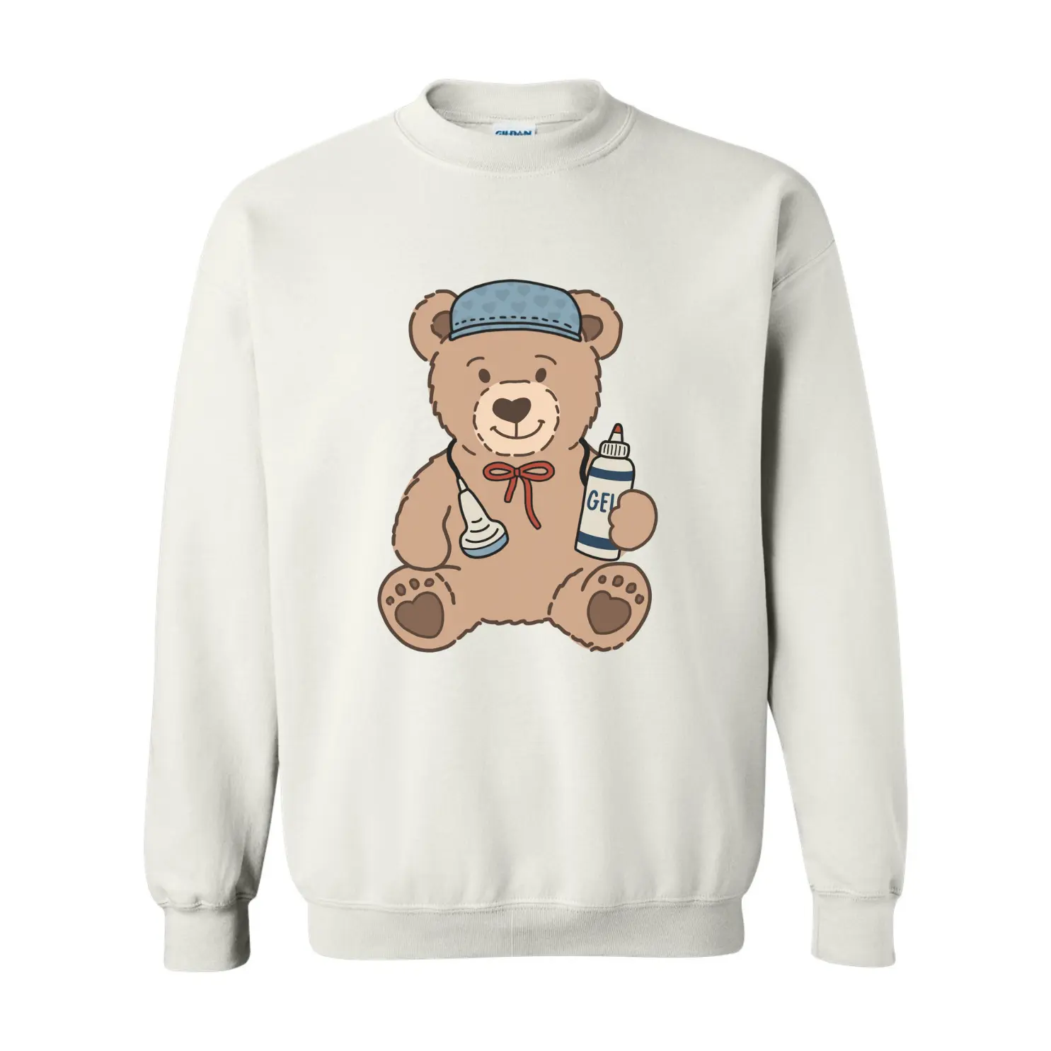 Ultrasound Teddy Bear Crewneck