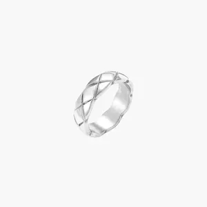 Quilted Steel Ring
