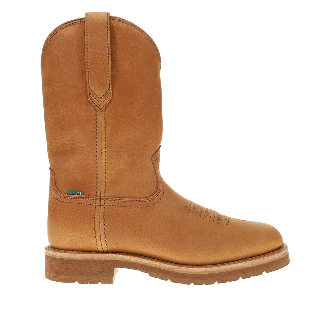 Tecovas Mens The Rugged Square Toe Casual Boots Mid Calf - Brown Tecovas Mens The Rugged Square Toe Casual Boots Mid Calf - Brown