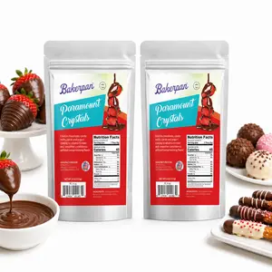 Bakerpan 2 Pack Paramount Crystals for Thinning Chocolate, Carob & Yogurt Coating, Chocolate & Candy Melts - 4 Ounces