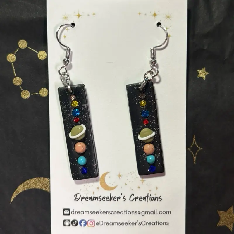 Solar System Earrings