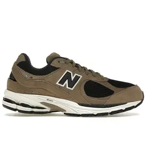 New Balance Men's 2002R Driftwood Black Running Shoes, from StockX
