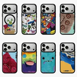 Fuggler Neon Plushcore Weirdcore Cute Monster Phone Case Compatible with for iPhone 17, 16, 15, 14, 13, 12, 11, X & Samsung Galaxy