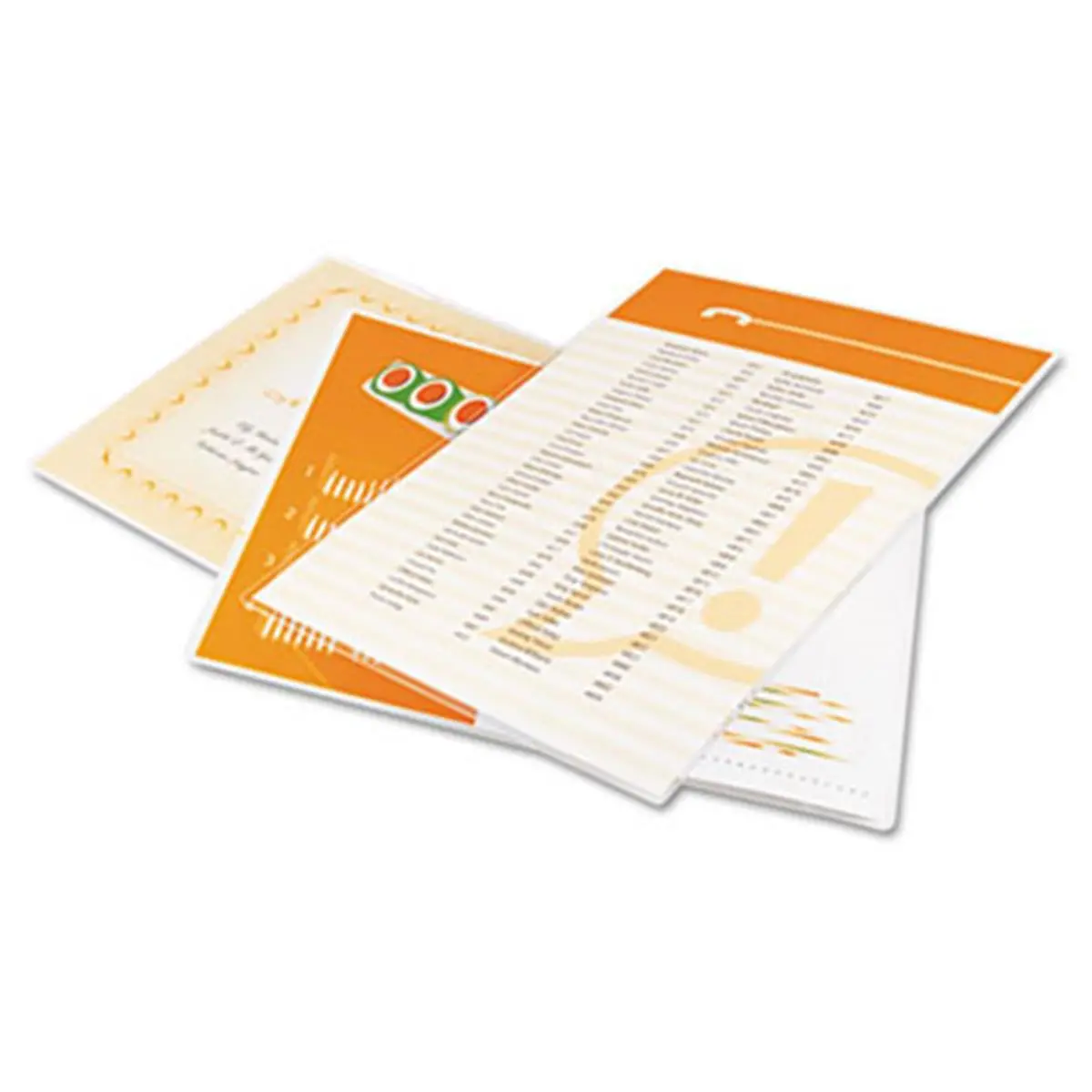 Swingline Laminating Pouches - 5 mil, 11.5x9 in, 100 per Box, Plastic, Moisture Resistant, Permanent Seal, Highly Durable, Compatible with Fellowes Heat Seal Laminators, Enhances Appearance, Ideal for Luggage Tags, ID Badges, Office Use