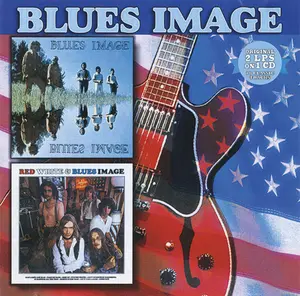 The Blues Image - Blues Image / Red White & Blues Image - 2 LPs on 1 CD  [COMPACT DISC - CD] Holland - Import