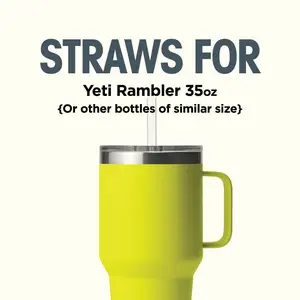 Straws for Yeti Rambler 35oz Tumbler