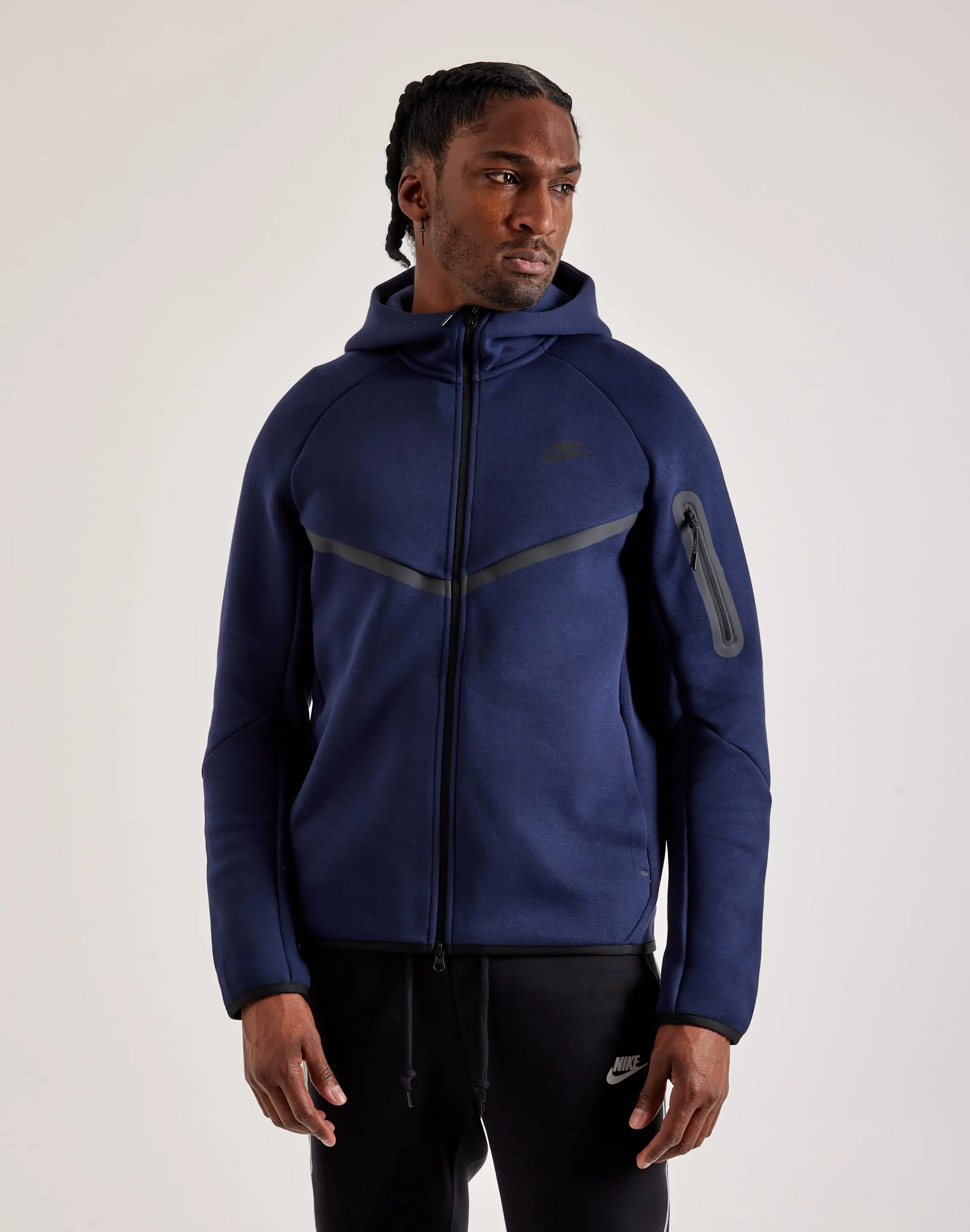 Mens Nike Tech Fleece Windrunner Full-Zip Hoodie