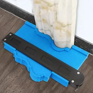 Profile Duplicator, Contour Gauge for Woodworking Tiling, DIY, Plastic Measuring Ruler, Line Copier, Ceramic Tile Cutting Template Tool