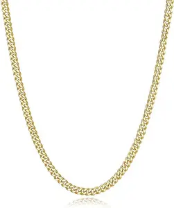 Miami Cuban Chain Necklace - Simple Product Title Using Provided Information