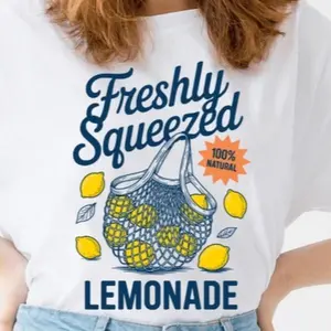Freshly Squeezed Lemonade - 100% Natural Top Quality Womenswear T-Shirt