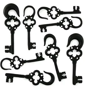 Antique Key Areng Wood Hangers Antique Key Areng Wood Hangers