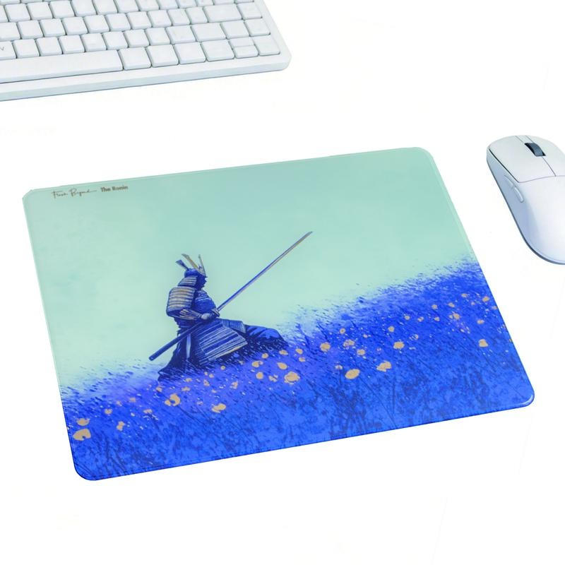 yuki aim kitsune glass mousepad - TikTok Shop