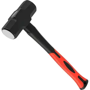 Sledge Hammer, Steel Head,  Fiberglass Handle Shock-resistant