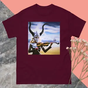 Hillary Viking Violin Men's classic tee