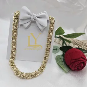 LaYaiBoutique #2104 14k gold plated choker high quality