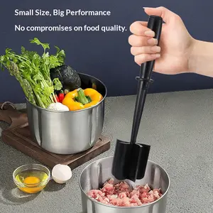 Meat Shredder Heat Resistant Meat Chopper Handheld Pulled Pork Tool Chicken Shredder Kitchen Gadget Durable BBQ Cooking Utensils Easy Grip Food Preparation Tool