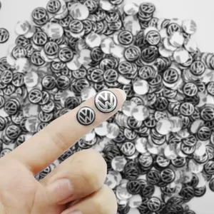 Aluminium Car Remote Control Key Badge Emblems, Fits Vw Gti Golf 5-7 Mk6 B5 B6 Polo Scirocco Passat Jetta Beetle, Durable Design