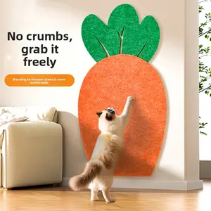 Cat scratching board felt wall sticker wear-resistant vertical anti-cat scratching sofa cat scratching blanket scratch-resistant felt pad multi-functional wall sticker