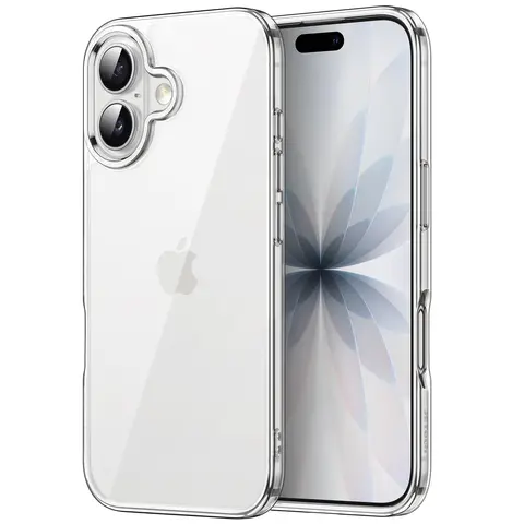 JETech Protective Cellphone Case for iPhone 17 Series, Non-Yellowing Shockproof Bumper Cover, Anti-Scratch Back Phone Accessory, Accessories