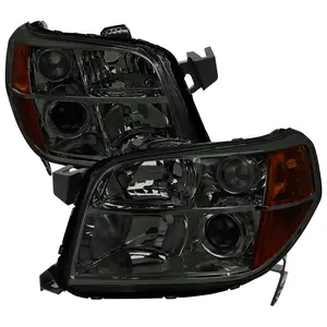 2006-2008 Pilot Projector Style Headlights (Chrome Housing/Smoke Lens)