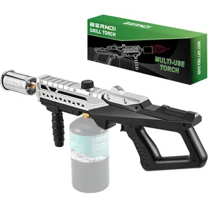 Powerful Propane, Kitchen With Adjustable Flame, Flamethrower Blow for BBQ, Campfire, Searing Steak, Camping (Propane Tank Not Included)