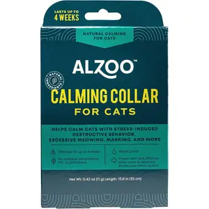 ALZOO All-Natural Calming Collar for Cats
