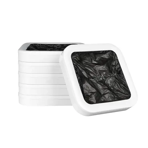 TOWNEW IntreLifeSmart Official Refill Rings Pack, Plastic Leak-Proof Trash Bag Refills for T1S-T AIR X-T1 Intelligent Trash Bins, 6-Month Ease Supply (Up to 150 Bags)