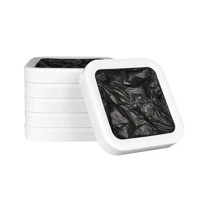 TOWNEW IntreLifeSmart Official Refill Rings Pack, Plastic Leak-Proof Trash Bag Refills for T1S-T AIR X-T1 Intelligent Trash Bins, 6-Month Ease Supply (Up to 150 Bags)