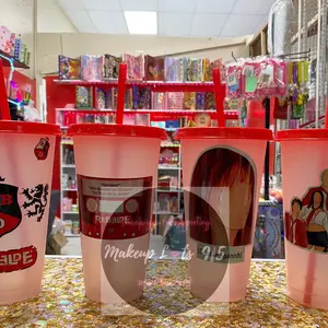 RBD (Rebelde) Magic Cups with Straw