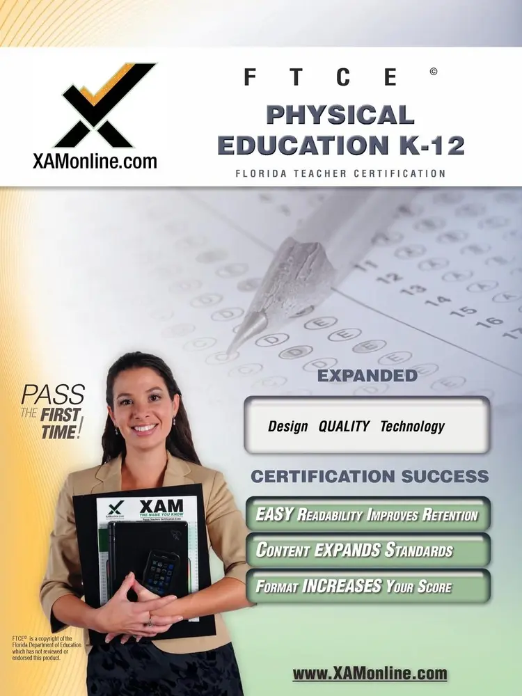 USED-FTCE Physical Education K-12 Teacher Certification Test Prep Study Guide by Wynne, Sharon A. (Paperback)