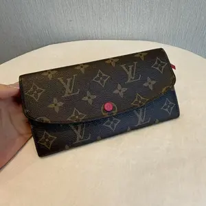 Pre-owned Louis Vuitton Emilie Monogram Long Wallet