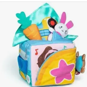 Ms. Rachel Surprise Learning Box with 4 Environments & 6 Plush Accessories for Sensory Fun & Vocabulary Development