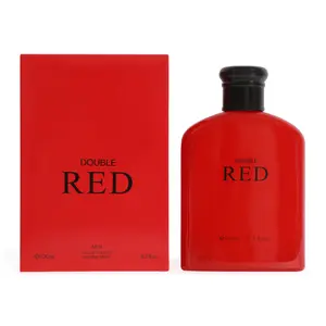 Double Red Spray Cologne Eau de Toilette for Men 100ml/3.3fl.oz. - Men's Fragrance