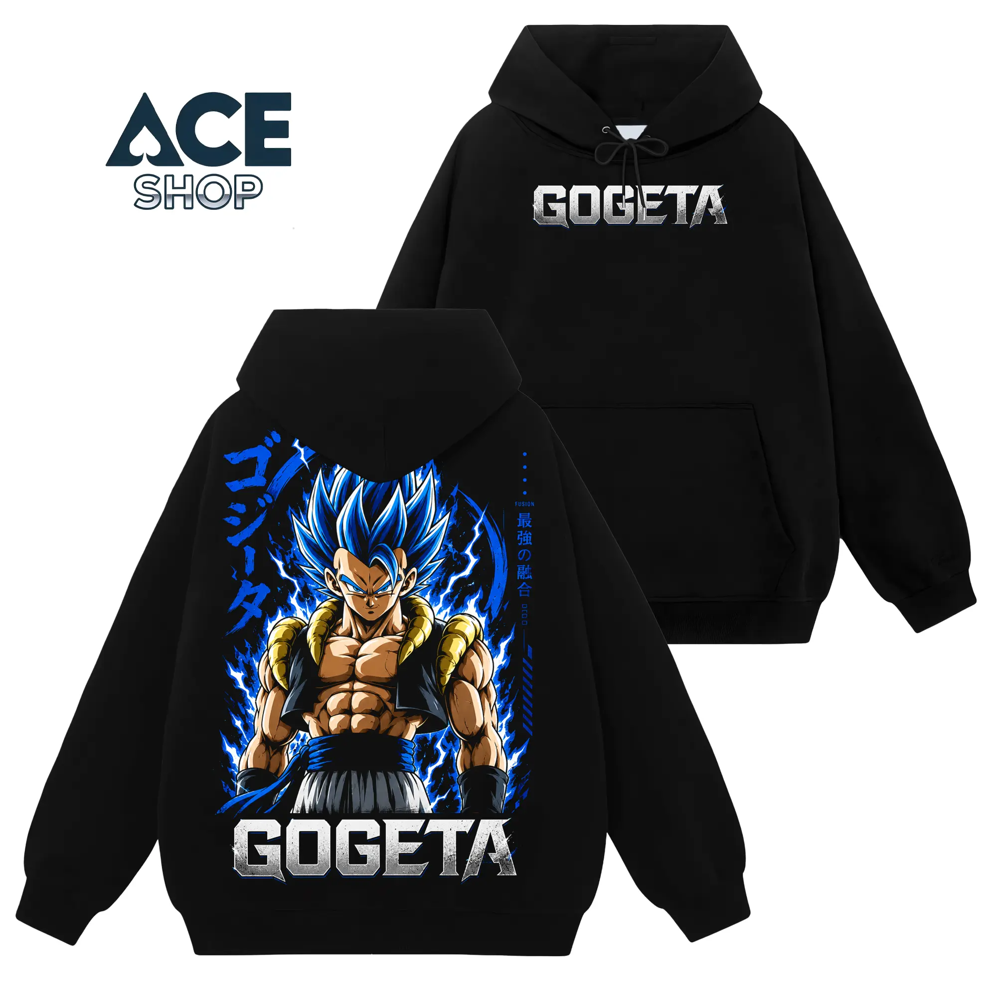 [Ace Shop] Fusion - Dragon Ball #366 Hoodie T-Shirt Sweatshirt Retro Vintage Unisex Graphic 90s Cotton, Gift For Wibu, Anime Manga Y2K Streetwear