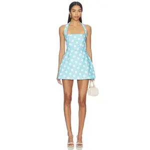 SANS FAFF x REVOLVE Colline Bubble Dress in Blue