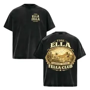 The Ella Fella Club Vintage Western Shirt, Choosin Texas Cowboy Graphic Tee, Retro Desert Cactus Unisex Shirt, T Shirt, Washed Tee, Comfort Colors