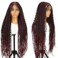 #1B/Bug Boho Braided Wig