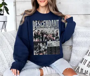 Descendants Zombies Worlds Collide Tour Summer 2025 Retro T-Shirt