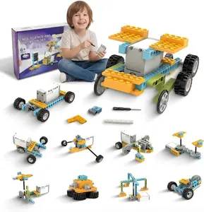 STEM Toys for Age 6+ Kids 50 in 1 Science Kits for 6 7 8 Year Old Boy Educational Building Toy for 6-8 8-12 Boys Girls Christmas Birthday Gift Creative Learning Engineering Game